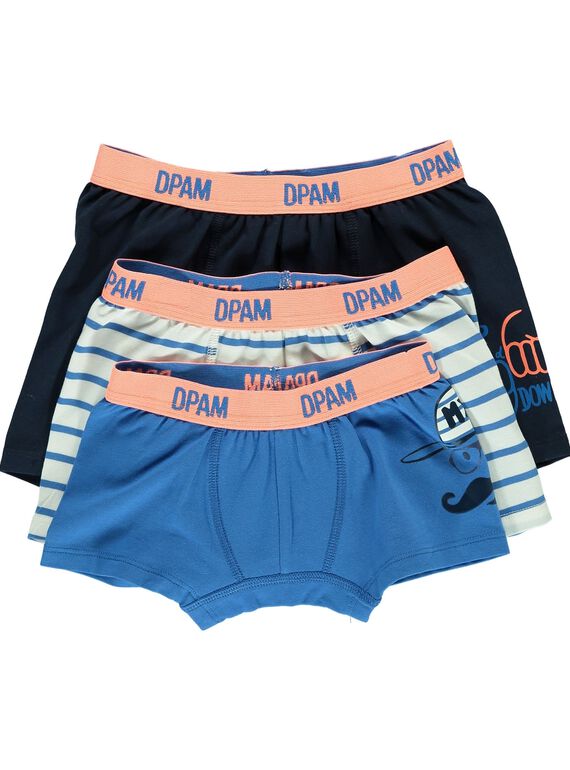 Lot de boxers garçon CEGOBOXHIP / 18SH12T1BOX201