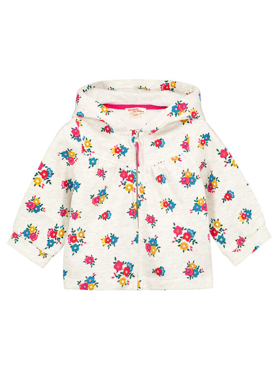Cardigan Ecru chiné GIMUHOJOG / 19WG09F2CAR006