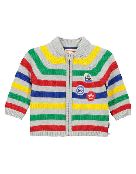 Gilet Zippe En Laine Bebe Garcon Achat En Ligne Pull Sweat Gilet Dpam