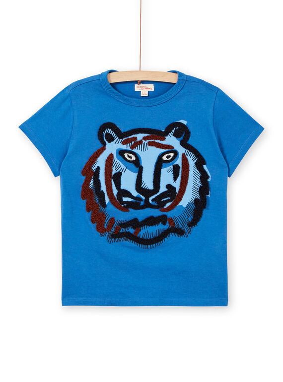 Tee Shirt Manches Courtes Bleu LOBLETEE2EX / 21S902J1TMC702