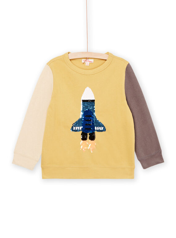 T-shirt réversible à animation fusée et sequins PORETEE4 / 22W902T4TMLB112