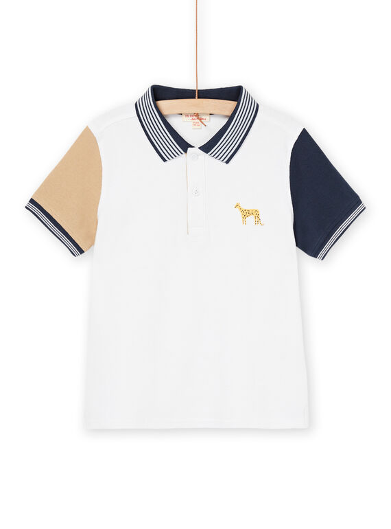 Polo à motif léopard RONEOPOL / 23S902O1POL000