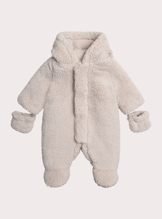 Combinaison pilote naissance motif renard  XOU2PIL / 25WF0561PIL810