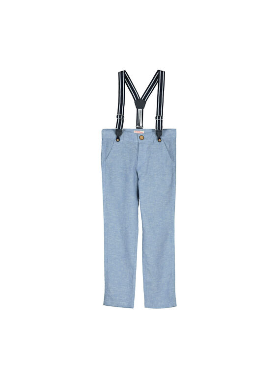 Pantalon à bretelles costume garçon FOROPAN / 19S902S1PANC201