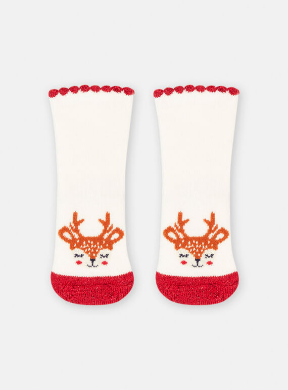 Chaussettes Ecrue SYIWAYSOQB / 23WI09S1SOQ001