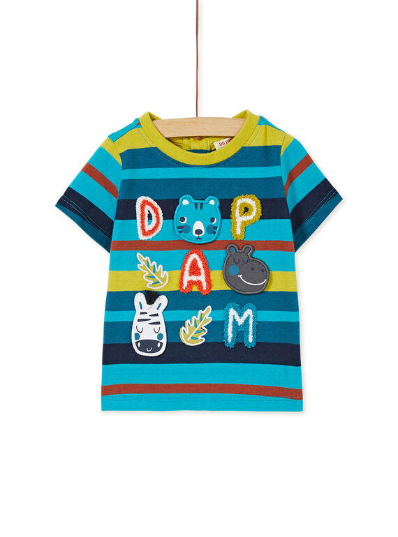 T-shirt manches courtes rayé KUBRITEE3EX / 20WG10F1TMC202