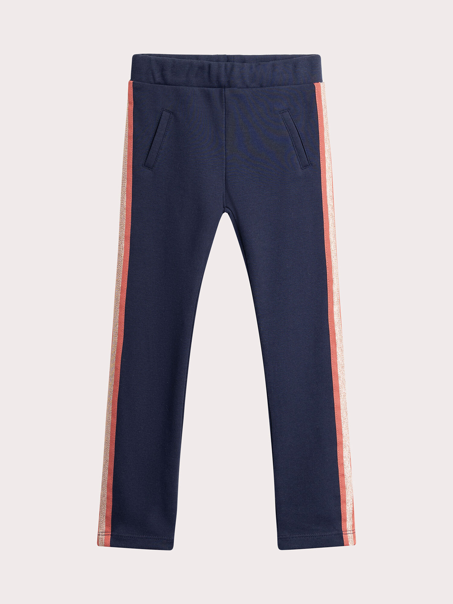 Legging bleu marine fille top