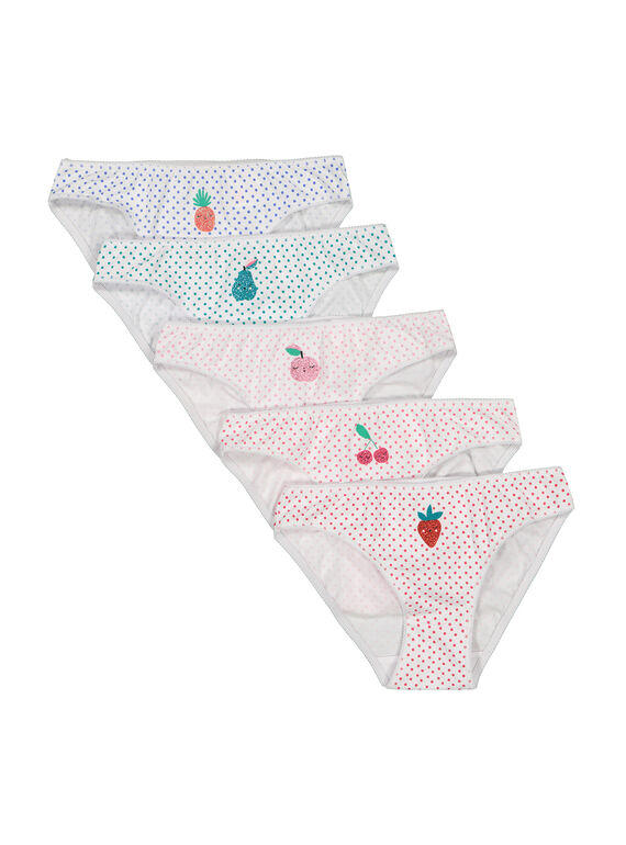 Lot de culottes fille FEFALOTSEM1 / 19SH1155SLI000