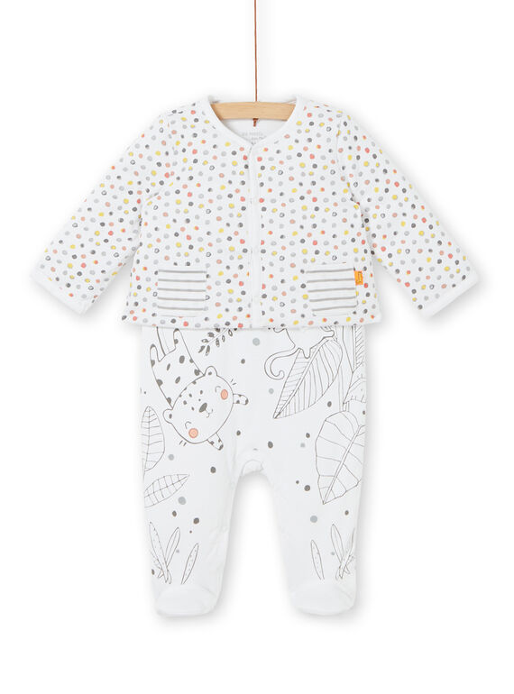 Ensemble jersey rembourré tout moelleux naissance mixte LOU1ENS6 / 21SF05H2ENS000