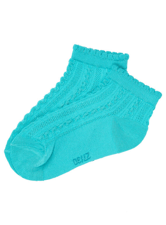 Chaussettes Turquoise JYABOCHO / 20SI01H1SOQ209