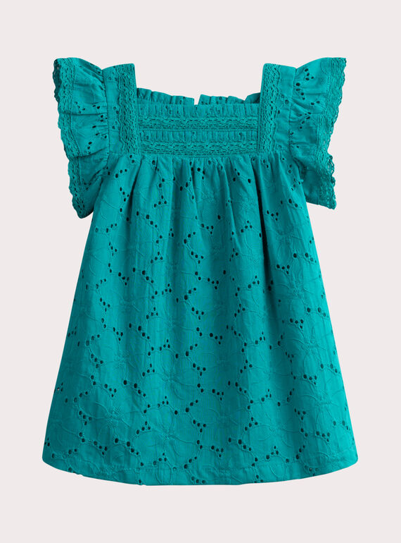 Robe Caraibe pour bébé fille WIBOROB2 / 25SG09R1ROBC242