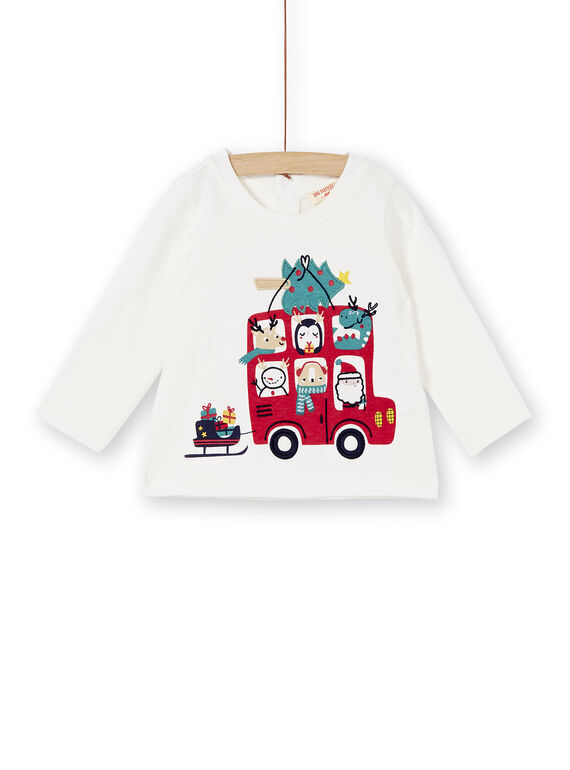 Tee-shirt manches longues bébé garçon KUNOTEE / 20WG10Q1TML001