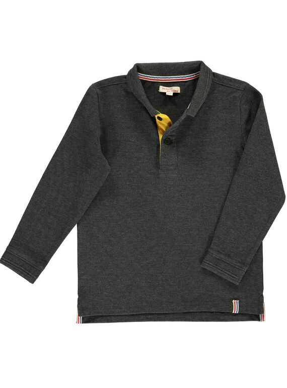Polo manches longues garçon DOJOPOL3 / 18W90233D2D944