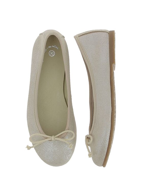 Ballerine en cuir fille CFBALBO1 / 18SK35W6D41954