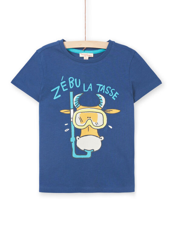 Tee Shirt Manches Courtes Bleu marine LOJOTI10 / 21S902F2TMC070