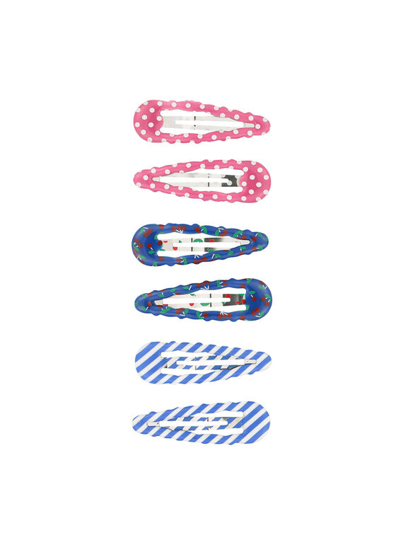 Lot de barrettes à clip fille FYACOCLIC2 / 19SI01V4BRT099