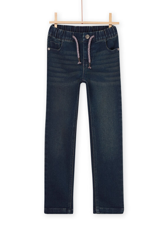 Jean à taille élastiquée POKAJEAN / 22W902L1JEAP274