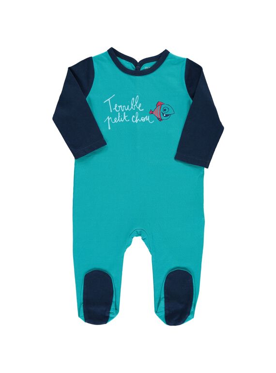 Dors-bien en coton bébé garçon CEGUGRECHO / 18SH1451GRE202