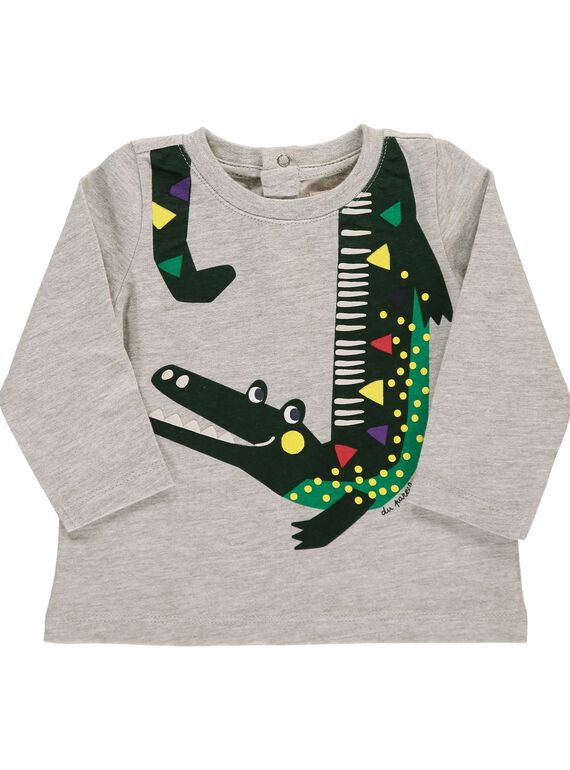 Tee-shirt manches longues bébé garçon DUVIOTEE3 / 18WG10H3TMLJ908
