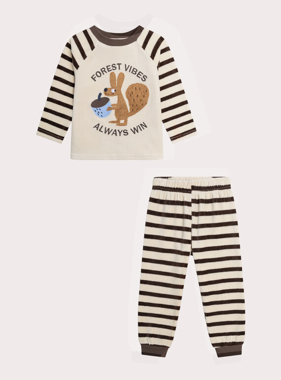 Pyjama Blanc cassé XEGOPYJRAG / 25WH12B8PYJA002