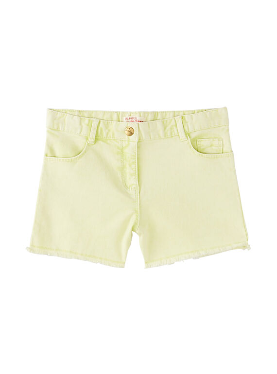 Short Jaune JAQUASHORT / 20S901R1SHO103