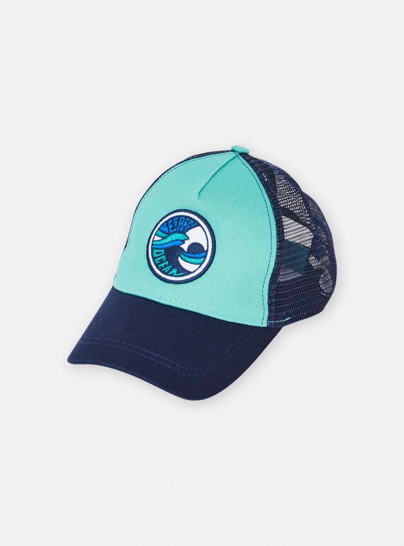 Casquette bleue pour garçon TYOJOCAP6 / 24SI02F2CHA202