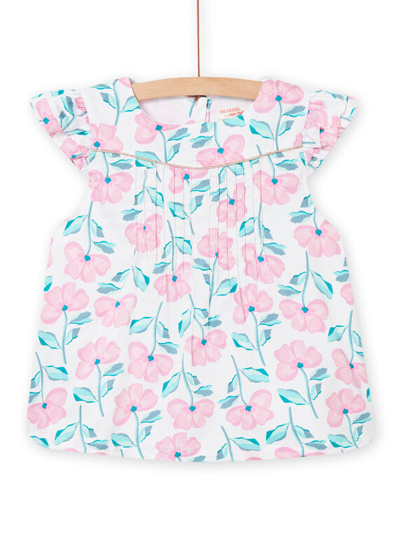 Chemisier blanche enfant fille NAVOCHEM / 22S90131CHE000