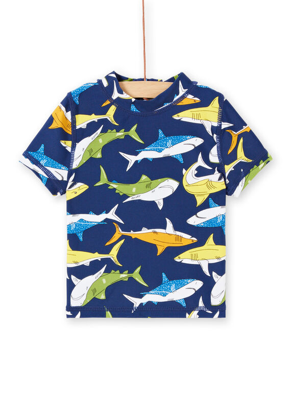 Tee-Shirt anti-uv Bleu marine LYUTEEUVEX1 / 21SI10D4TUV070