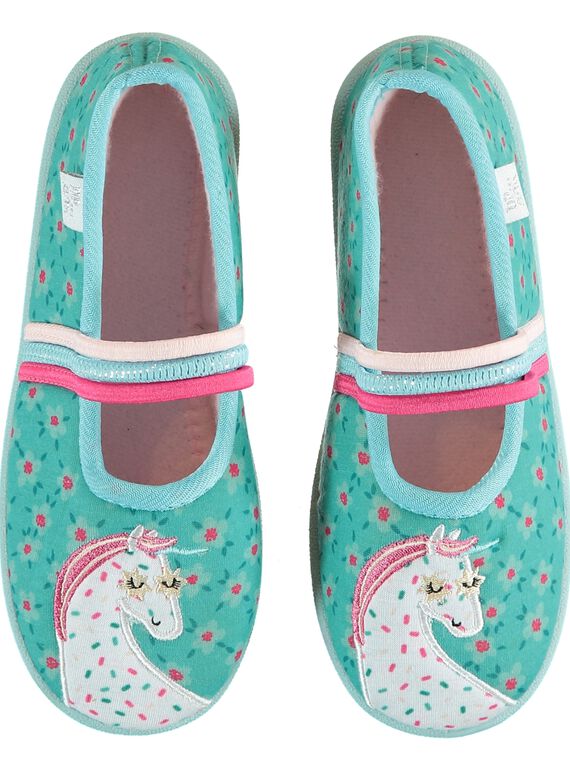 Ballerines Turquoise KFBALSTAR / 20XK3581D07202