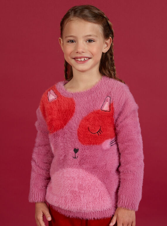 Pull en maille plume enfant fille : achat en ligne - Pull, Sweat