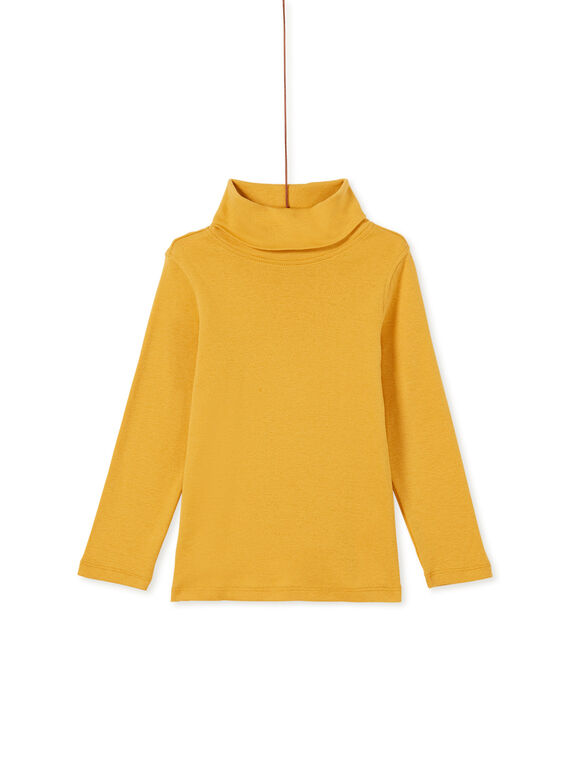 Sous pull jaune garçon KOJOSOUP1 / 20W90244D3BB105