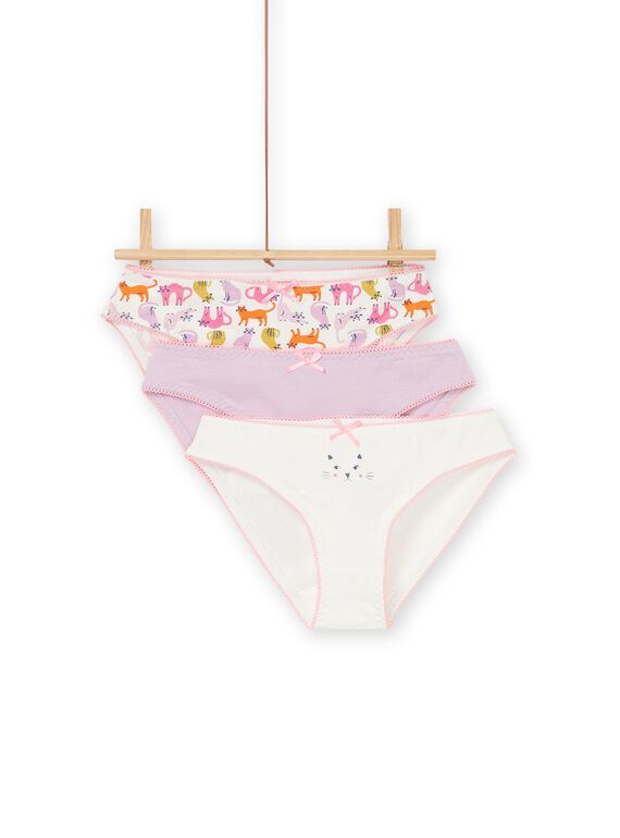 Lot de 3 culottes assorties PEFALOTCAT / 22WH1143D5L001
