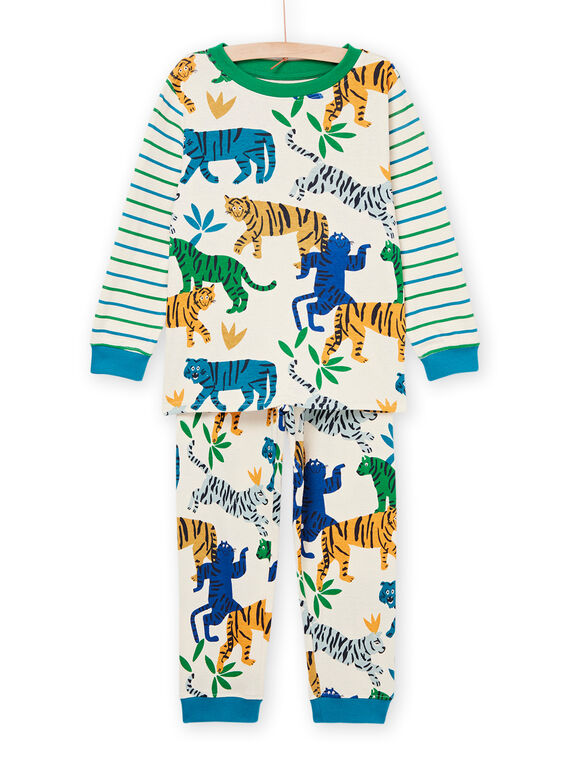 Pyjama à imprimé tigre REGOPYJTIG / 23SH12D2PYJA016