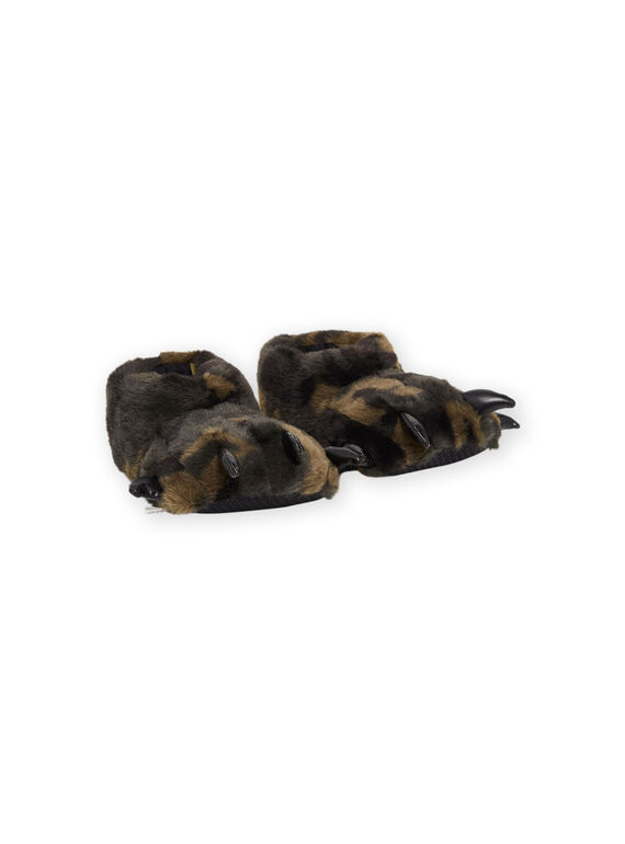 Chaussons à animation patte de monstre POPANTMONSTR / 22XK3651PTD600