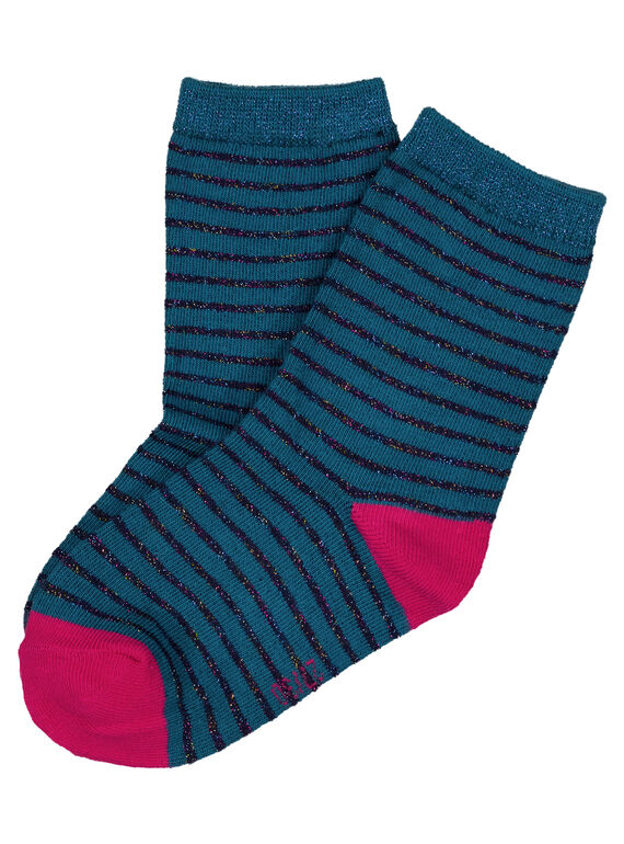 Lagoon blue Socks GYATUCHO / 19WI01Q1SOQ210