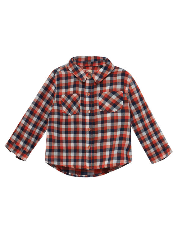 chemise à carreaux bébé garçon JUVICHEM / 20SG10D1CHM001