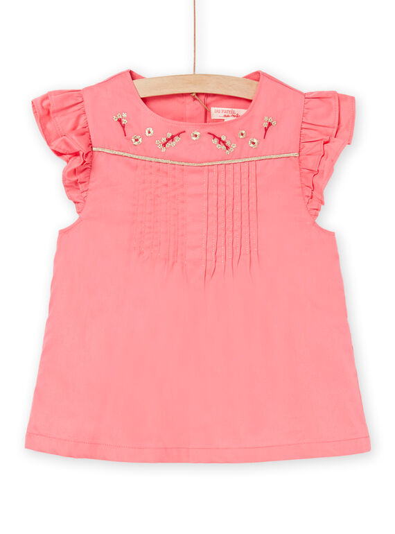 Blouse à manches volantées RABLECHEM / 23S90131CHE302