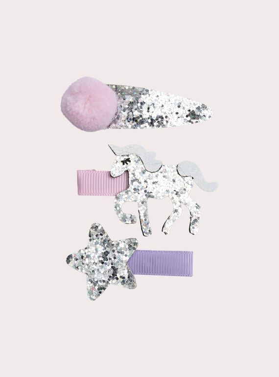 Barette Argent XYAJOCLIP1 / 25WI01I6BRT956