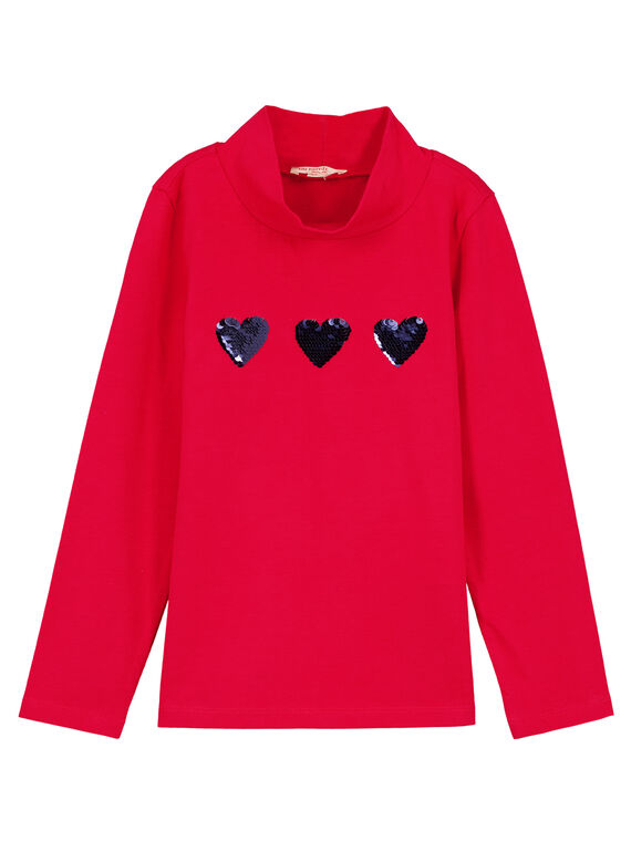 sous pull à sequins forme coeur GATRISOUP / 19W901J1SPLF512