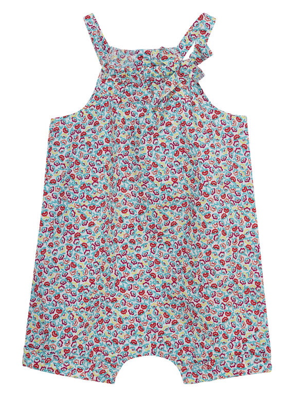 Barboteuse imprimée bébé fille  JIMARSAC / 20SG09P1SAC000