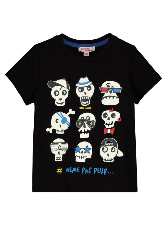 Tee Shirt Manches courtes Noir GOBLETI / 19W90291TMC090
