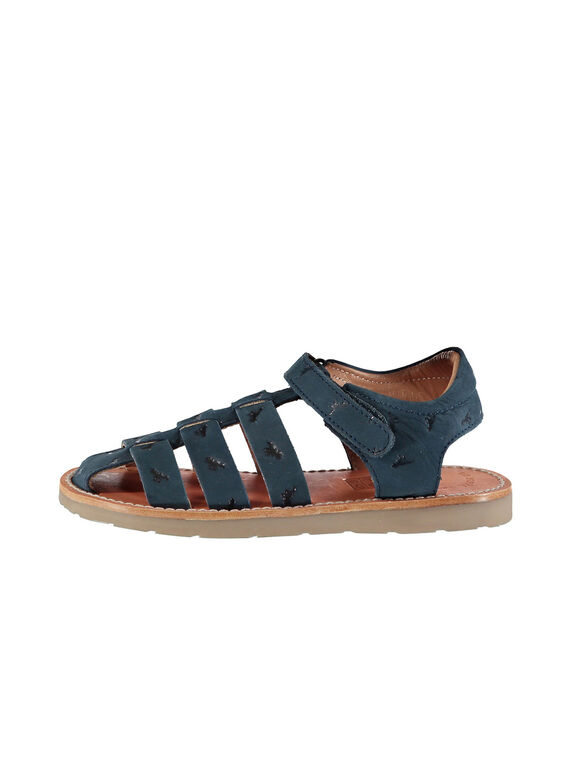Sandale ville en cuir garçon FGSANDINO1 / 19SK36C1D0E070