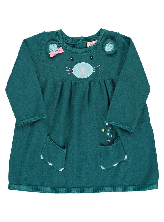 Robe bébé fille DIVEROB2 / 18WG0971ROB714