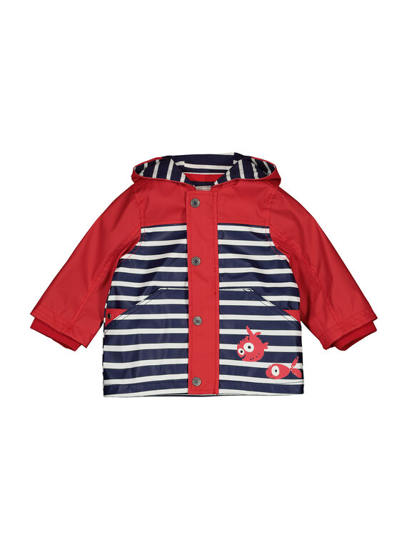 Imperméable à capuche bébé garçon FUGROIMP / 19SG10X1IMPF505