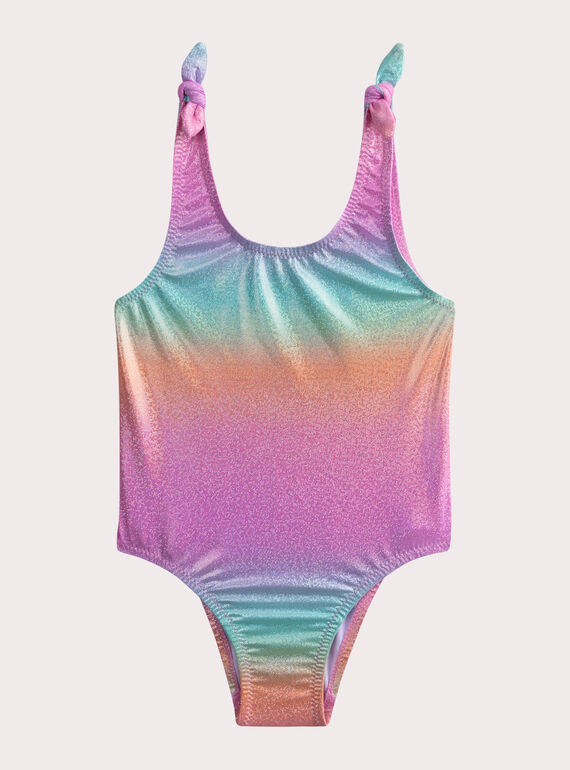 Maillot de bain 1 pièce tie & dye pour fille WYAMER4 / 25SI01NAMAID318