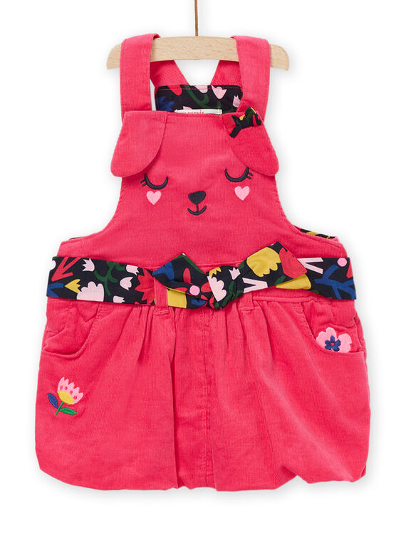 Robe à animation lapin rose PIMUROB2 / 22WG09R2ROBD325