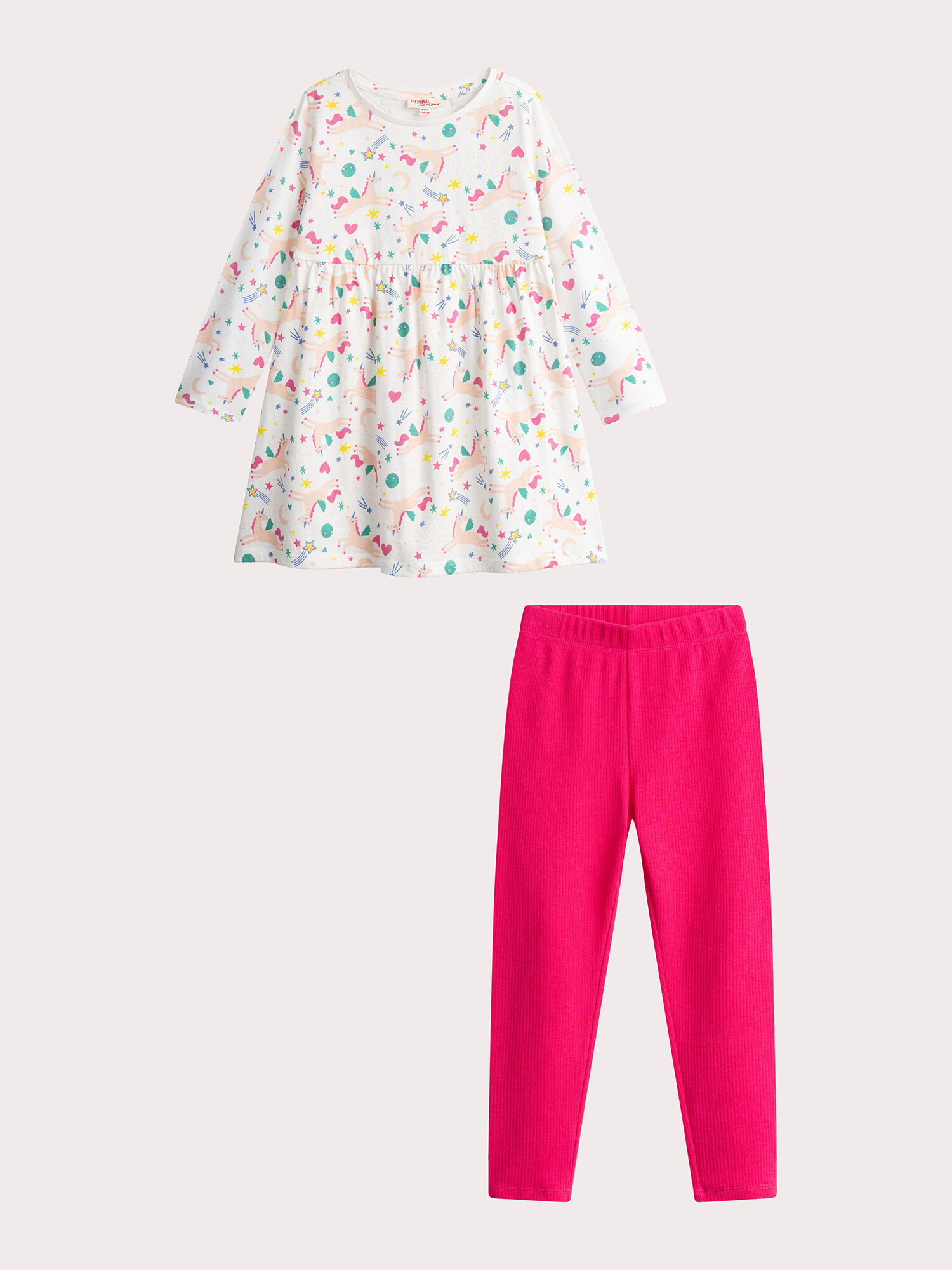 Chemise de nuit a imprime licorne pour fille achat en ligne Pyjama DPAM