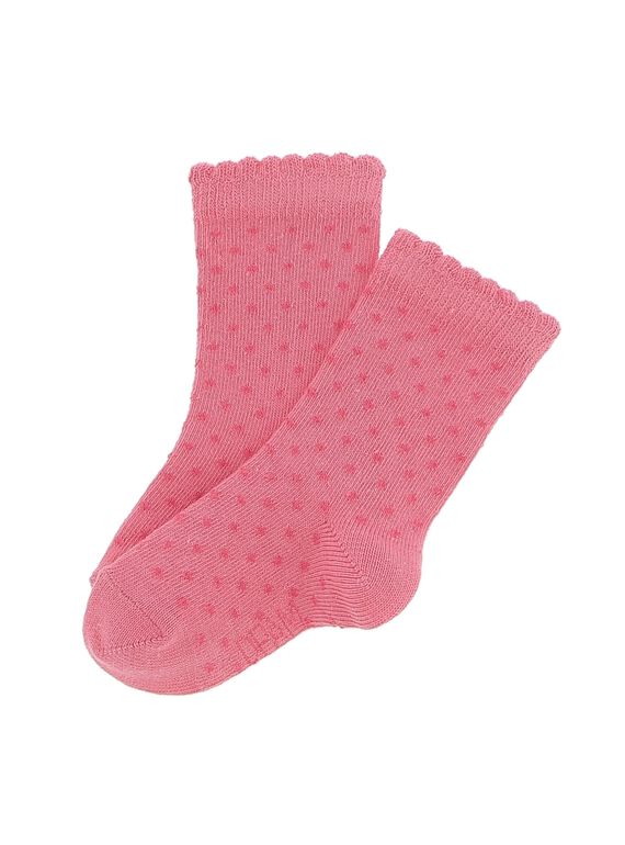 Chaussettes mi-hautes bébé fille CYIJOCHO6B / 18SI09RBSOQ099