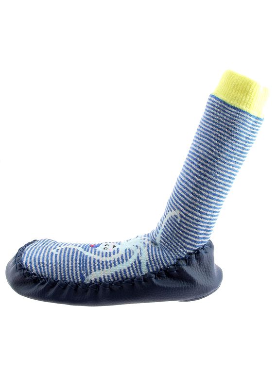 Chausson-chaussette garçon CGCCPIEUV / 18SK36X1D08C218