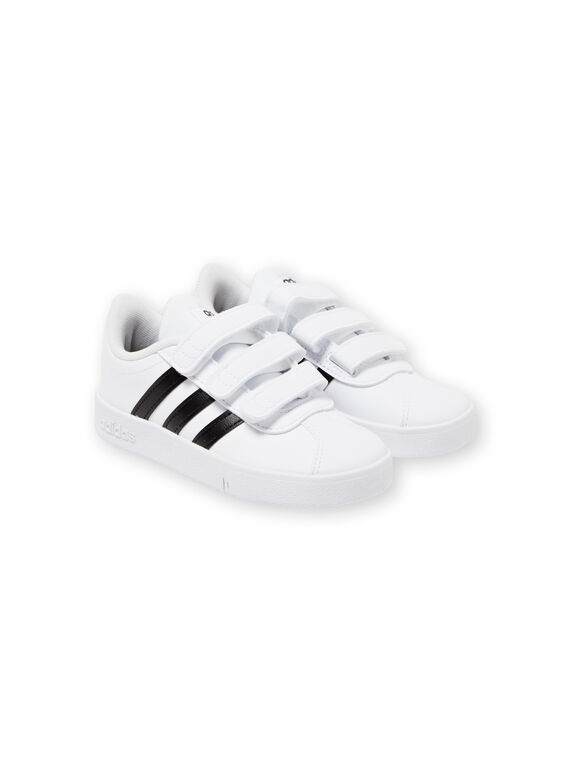 Baskets blanches et noires Adidas enfant garçon JGDB1837 / 20SK36Y2D35000